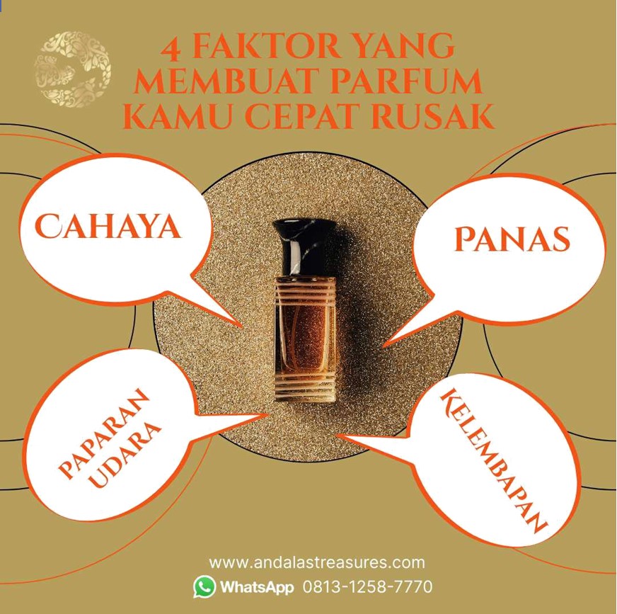 Parfum Kamu Cepat Rusak